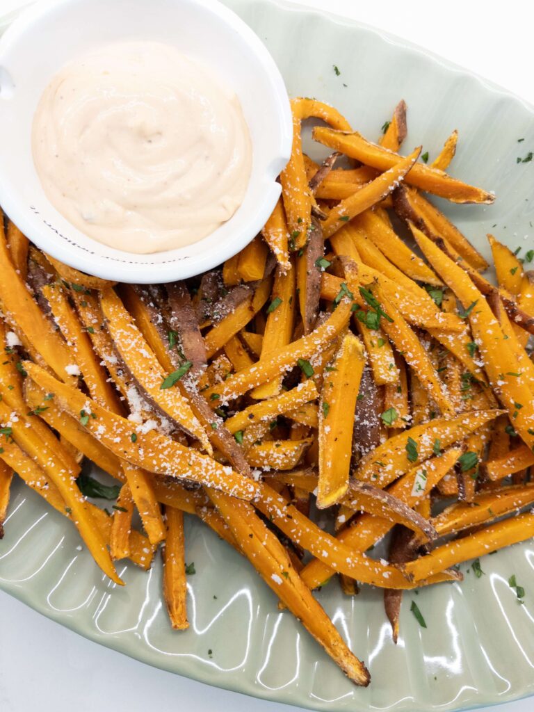 sweet potato truffle fries
